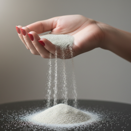 POLYSAND Farbe: hellgrau  Das Profi-Fugenmaterial für die ungebundene Bauweise.