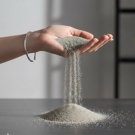 POLYSAND Farbe: steingrau  Das Profi-Fugenmaterial für die ungebundene Bauweise.